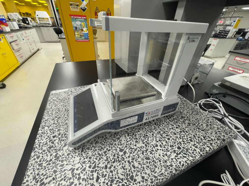 Image of Mettler Toledo MS603TS100 Balance System with Printer and Granite Base